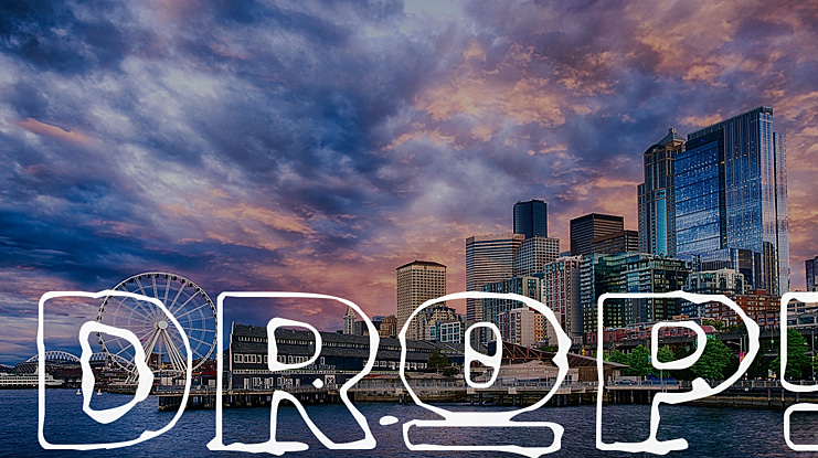 Drop! Font