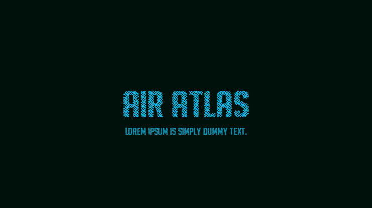 Air Atlas Font