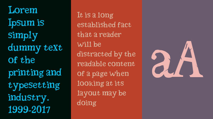 Seriffic Grunge Font