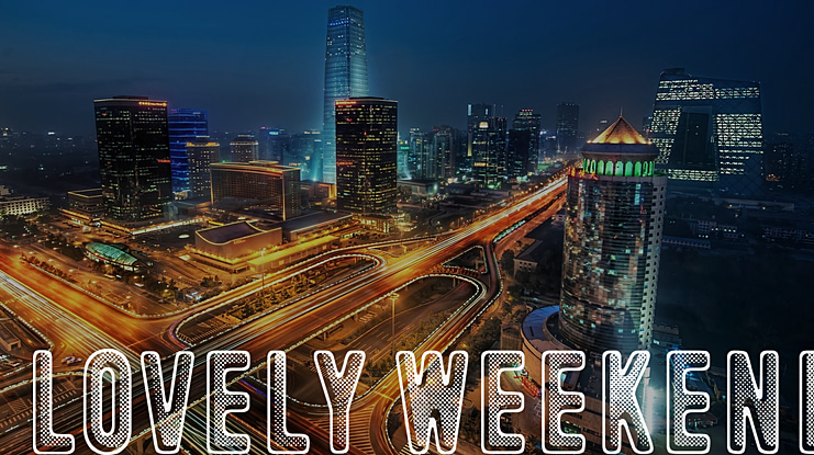 Lovely Weekend Font