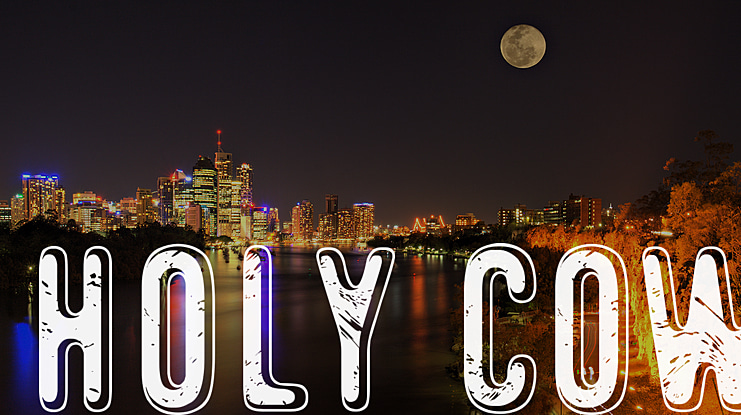Holy Cow Font