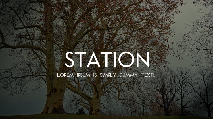 Station Font