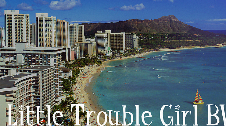 Little Trouble Girl Font