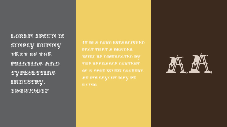 CHASE ZEN HOLY MONKEY NUTS Font