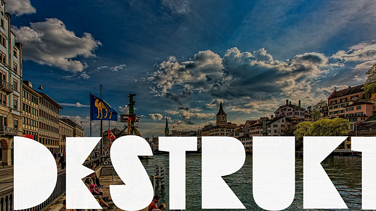 Destrukt Font