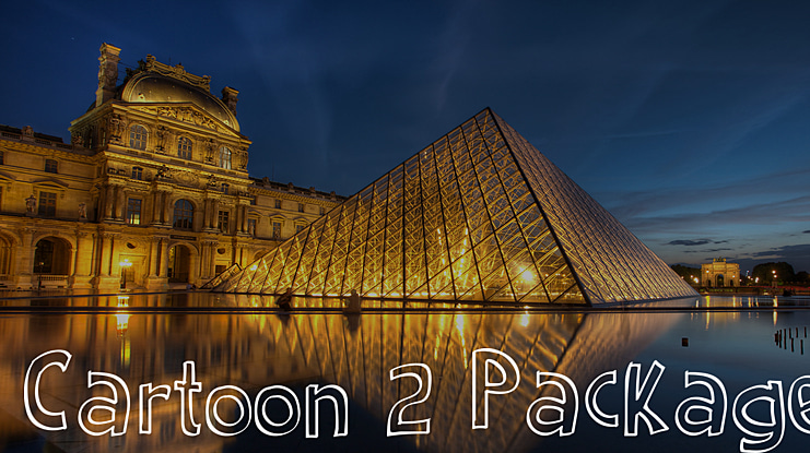 Cartoon 2 Package Font Family