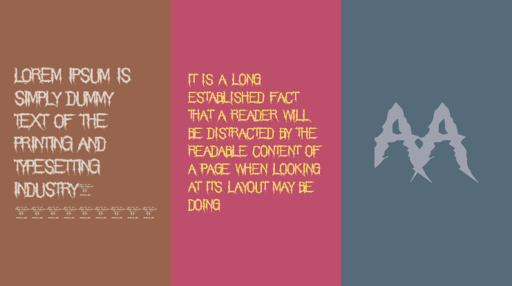 The Grim Raiders Font