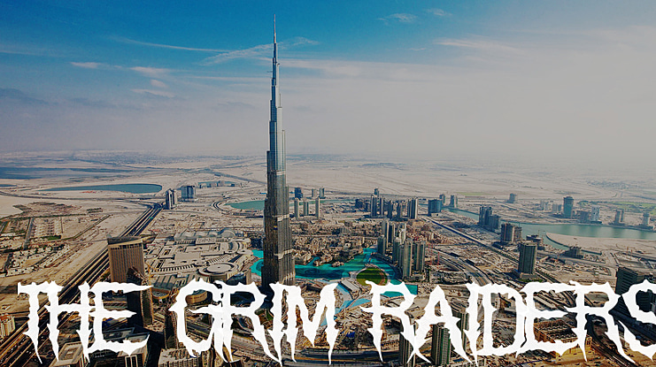 The Grim Raiders Font
