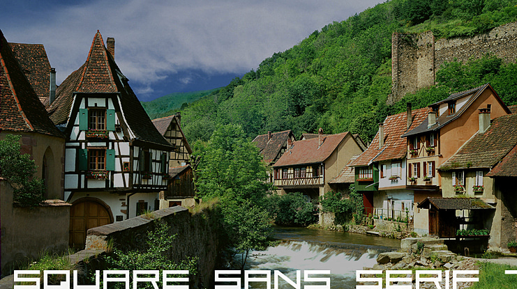 Square Sans Serif 7 Font