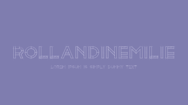 RollandinEmilie Font