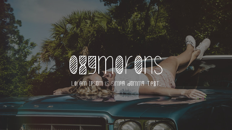 Oxymorons Font Family
