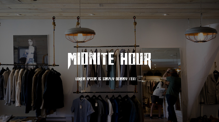 Midnite Hour Font