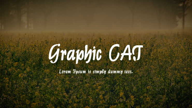 Graphic CAT Font Family