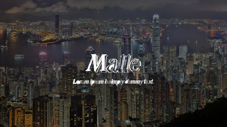 Malle Font