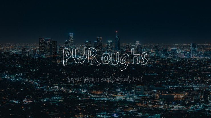 PWRoughs Font