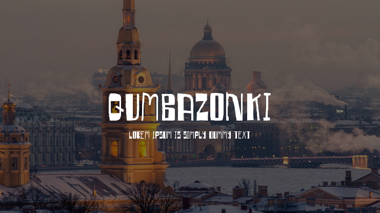 Qumbazonki Font