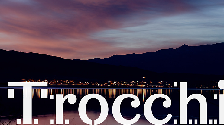 Trocchi Font Family