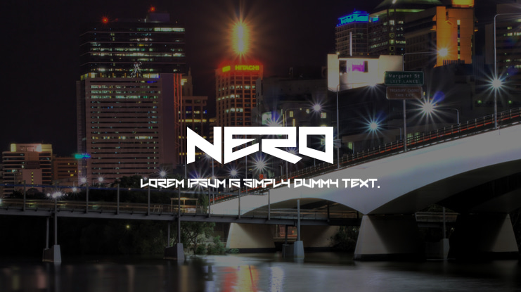 Nero Font
