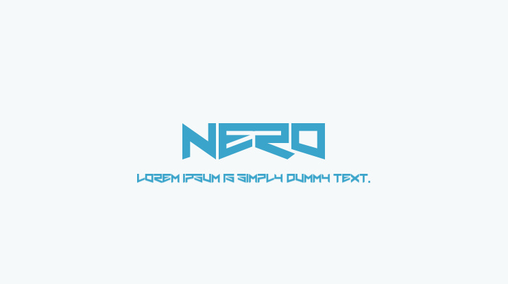 Nero Font
