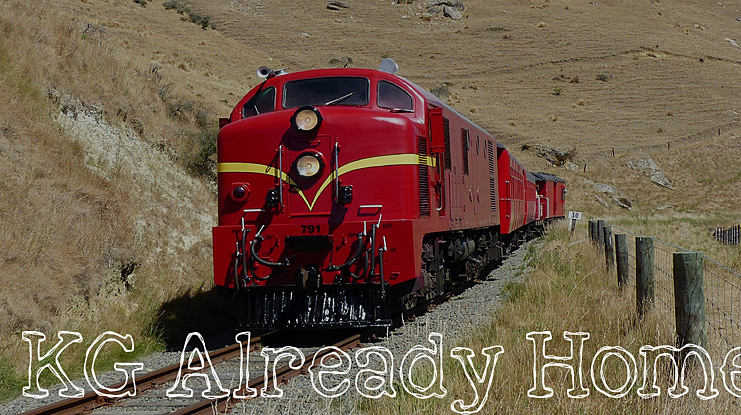 KG Already Home Font