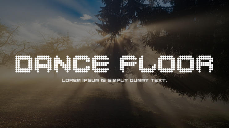 Dance Floor Font