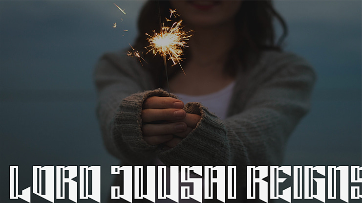 Lord Juusai Reigns Font