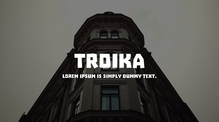 Troika Font