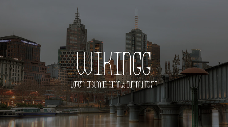 Wikingg Font