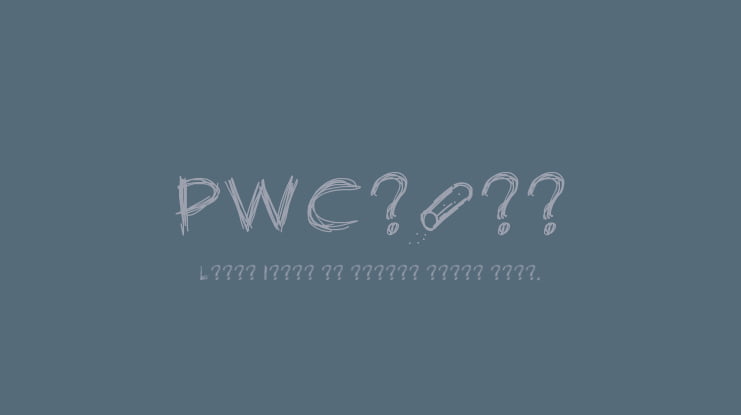 PWChalk Font