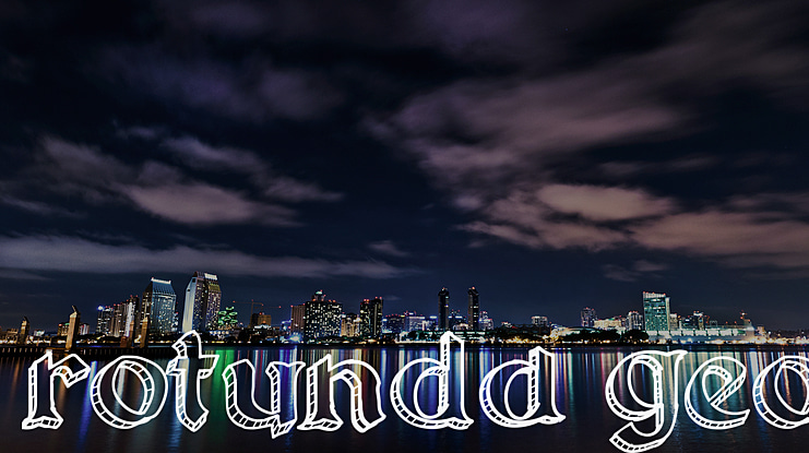 Rotunda Geo Font