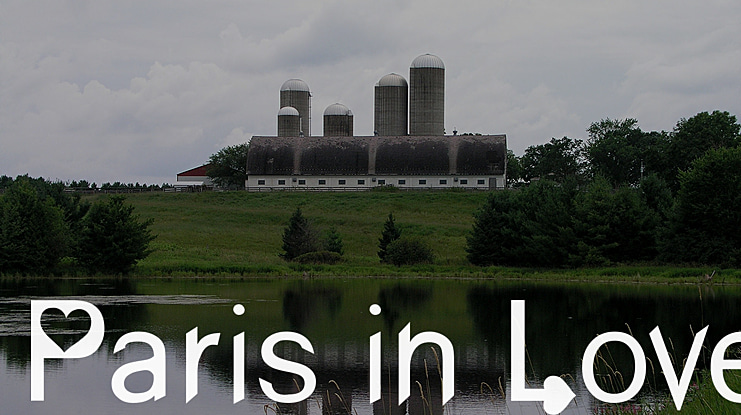 Paris in Love Font
