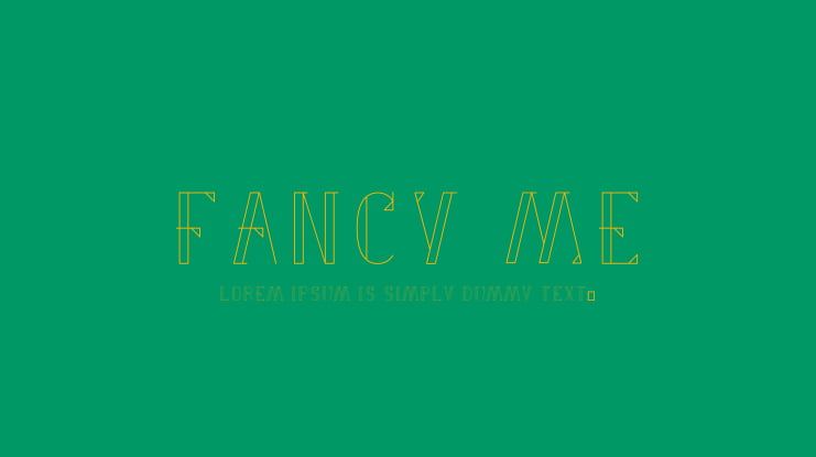 Fancy Me Font