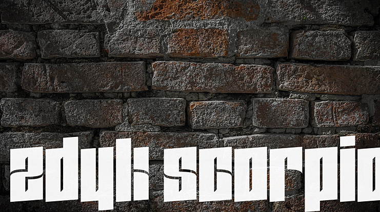 Zdyk Scorpio Font