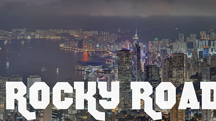 Rocky Road Font