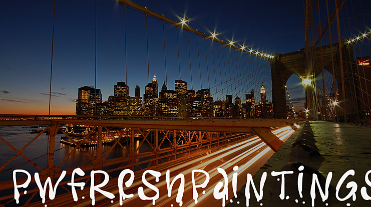 PWFreshpaintings Font