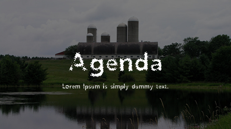 Agenda Font