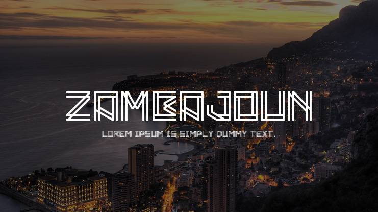Zambajoun Font