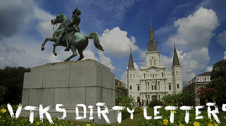 vtks dirty letters Font