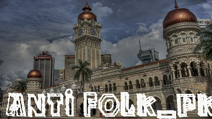 Anti Folk Font Family