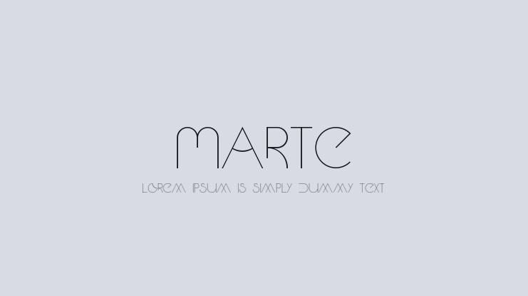 Marte Font