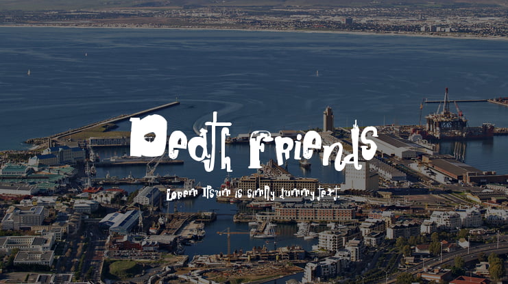 Death Friends Font