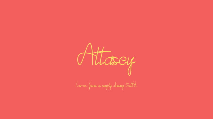 Attasey Font