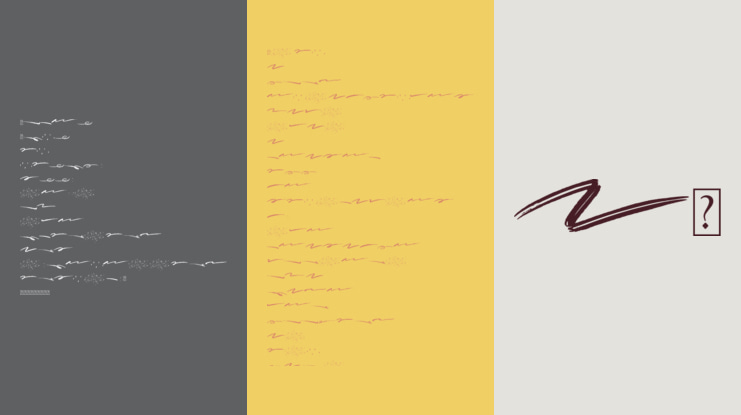 Shadow Brush Swash Font Family