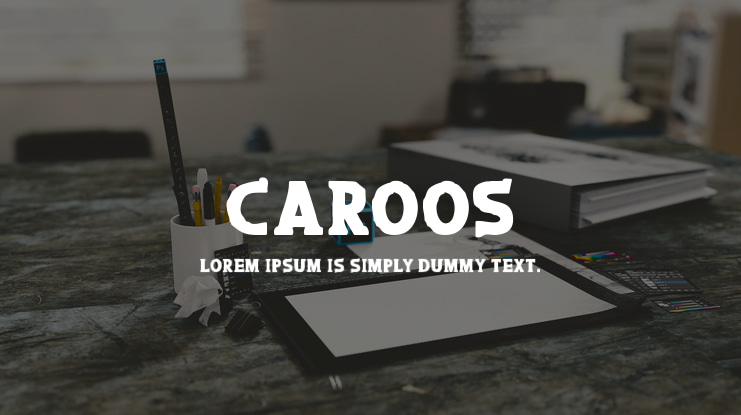 Caroos Font