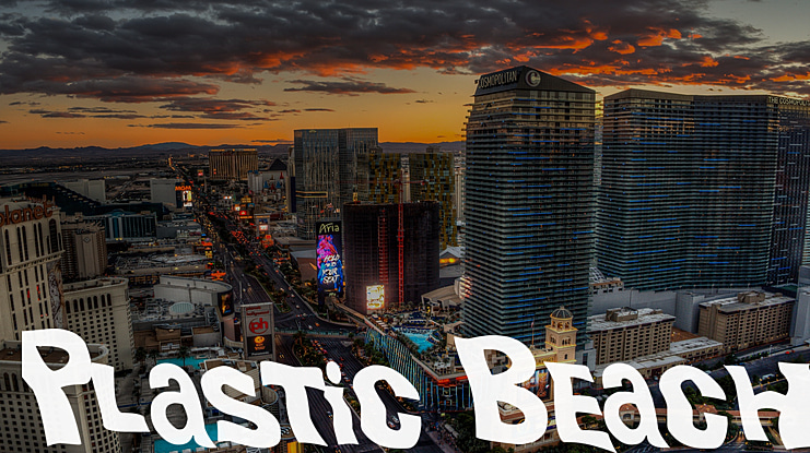 Plastic Beach Font