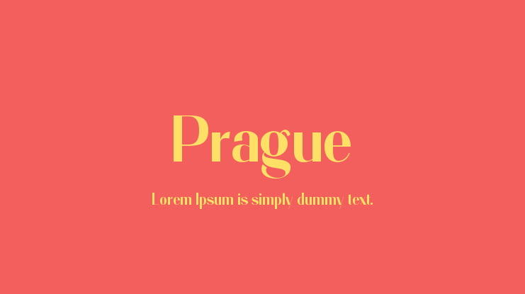 Prague Font