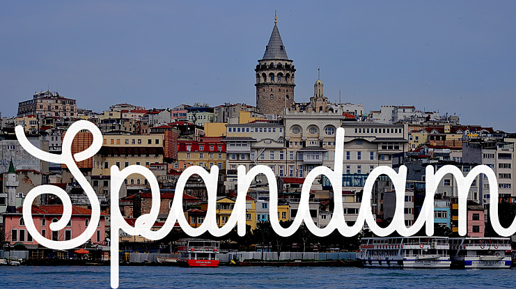 Spandam Font