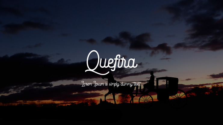 Quefira Font