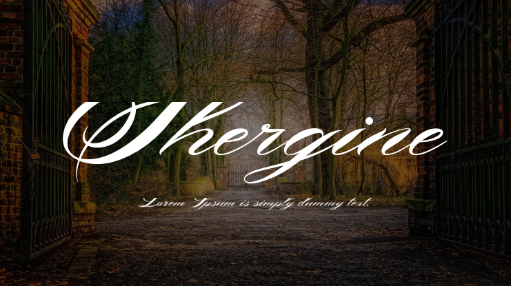 Shergine Font