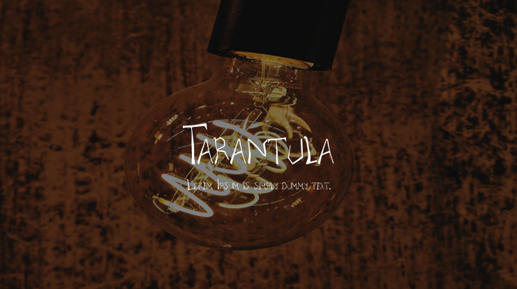 Tarantula Font Family